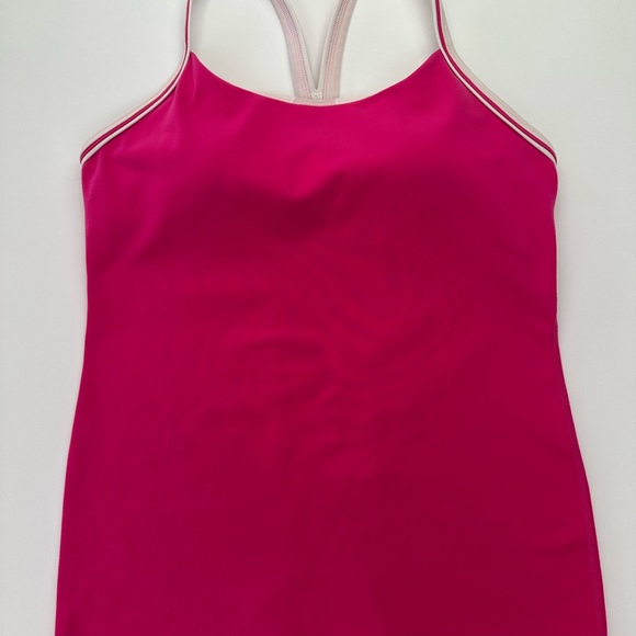 Lululemon Athletica Fitted Pink Tank Top - Picture 2 of 8